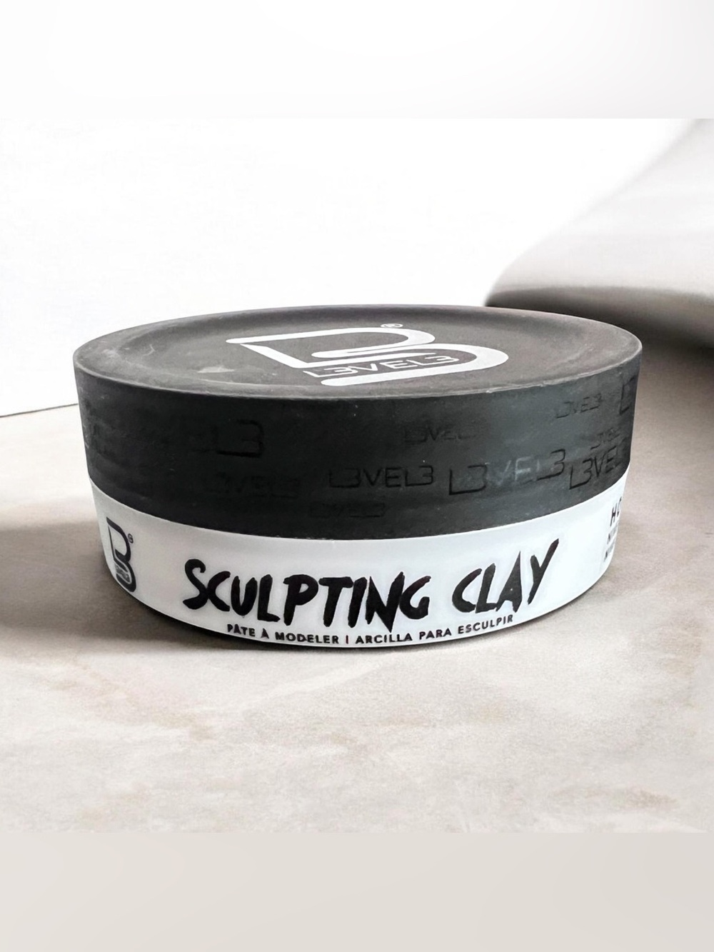 L3VEL3 Sculpting Clay Matte Hair Styling Clay 150mL